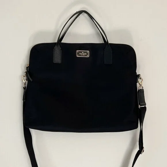 kate spade new york Daveney Blake Avenue Laptop Shoulder Bag Black